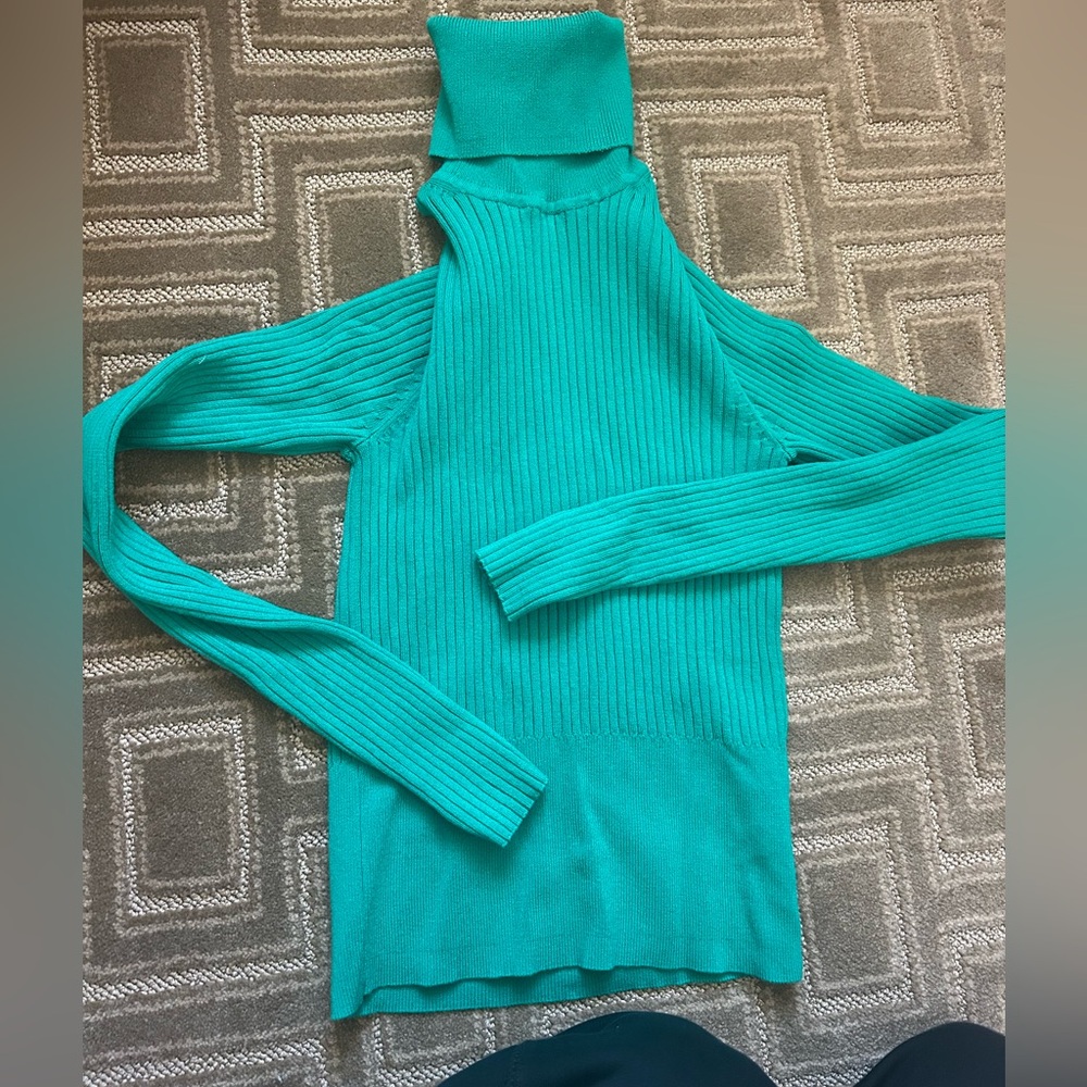 Green Turtleneck Zara